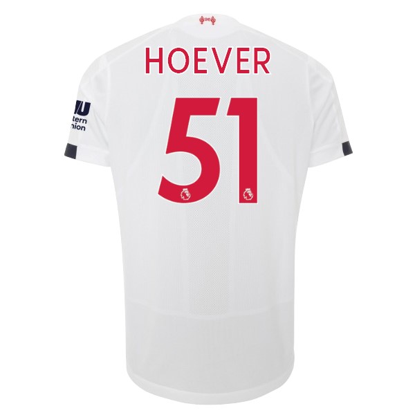 Trikot Liverpool NO.51 Hoever Auswarts 2019-20 Weiß Fussballtrikots Günstig
